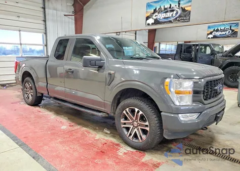 2021 Ford F150 Super Cab из США, поврежденный, VIN 1FTEX1EP2MFA83401